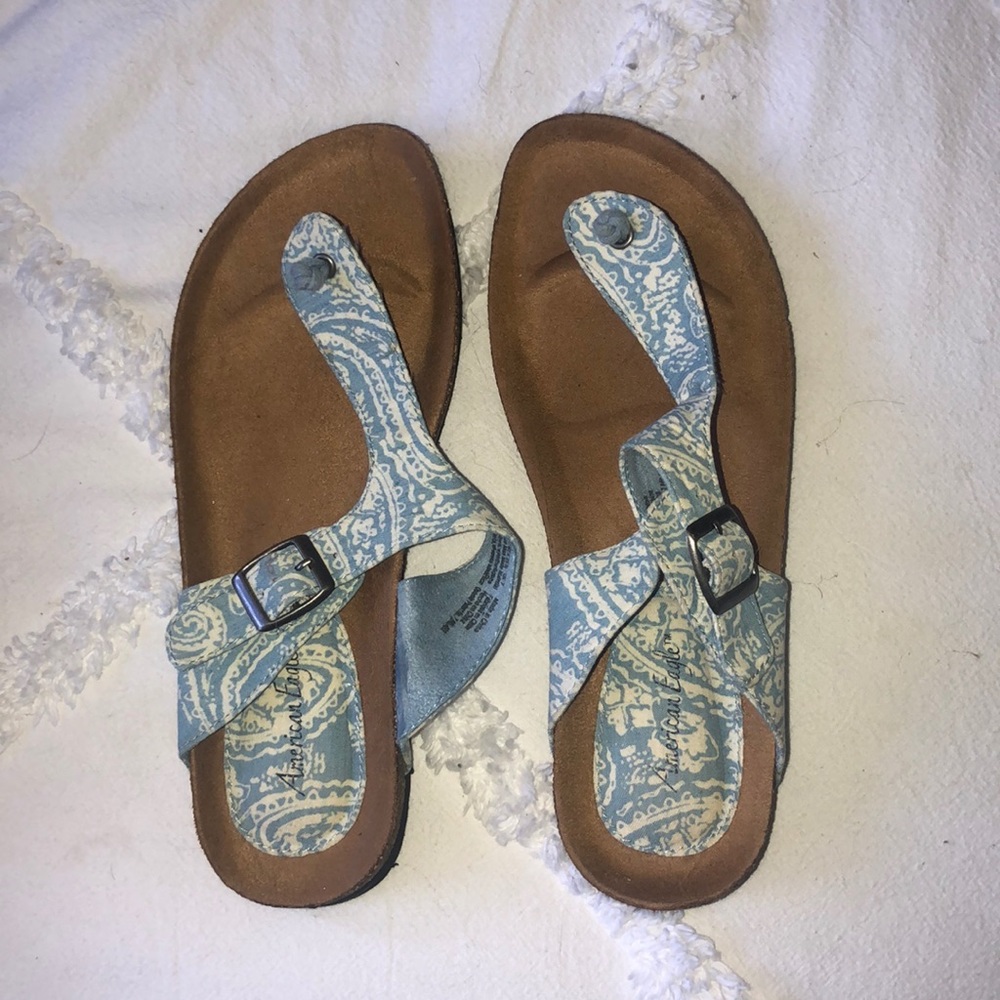 NWOT American eagle sandals size 8 1/2.